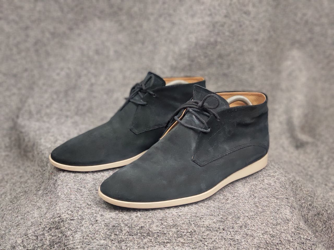 Tod's Tod's Design Suede Leather Blue Chukka Shoes Casual Boots Size US 9 / EU 42 - 10 Thumbnail