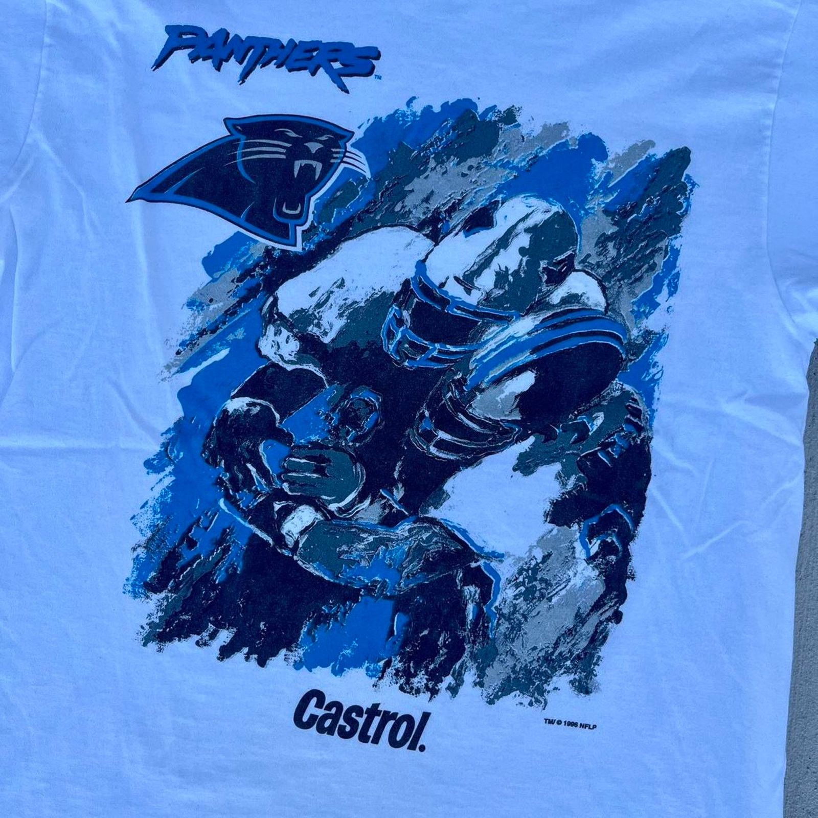 NFL Vintage 90s carolina panthers graphic Size US XL / EU 56 / 4 - 3 Thumbnail