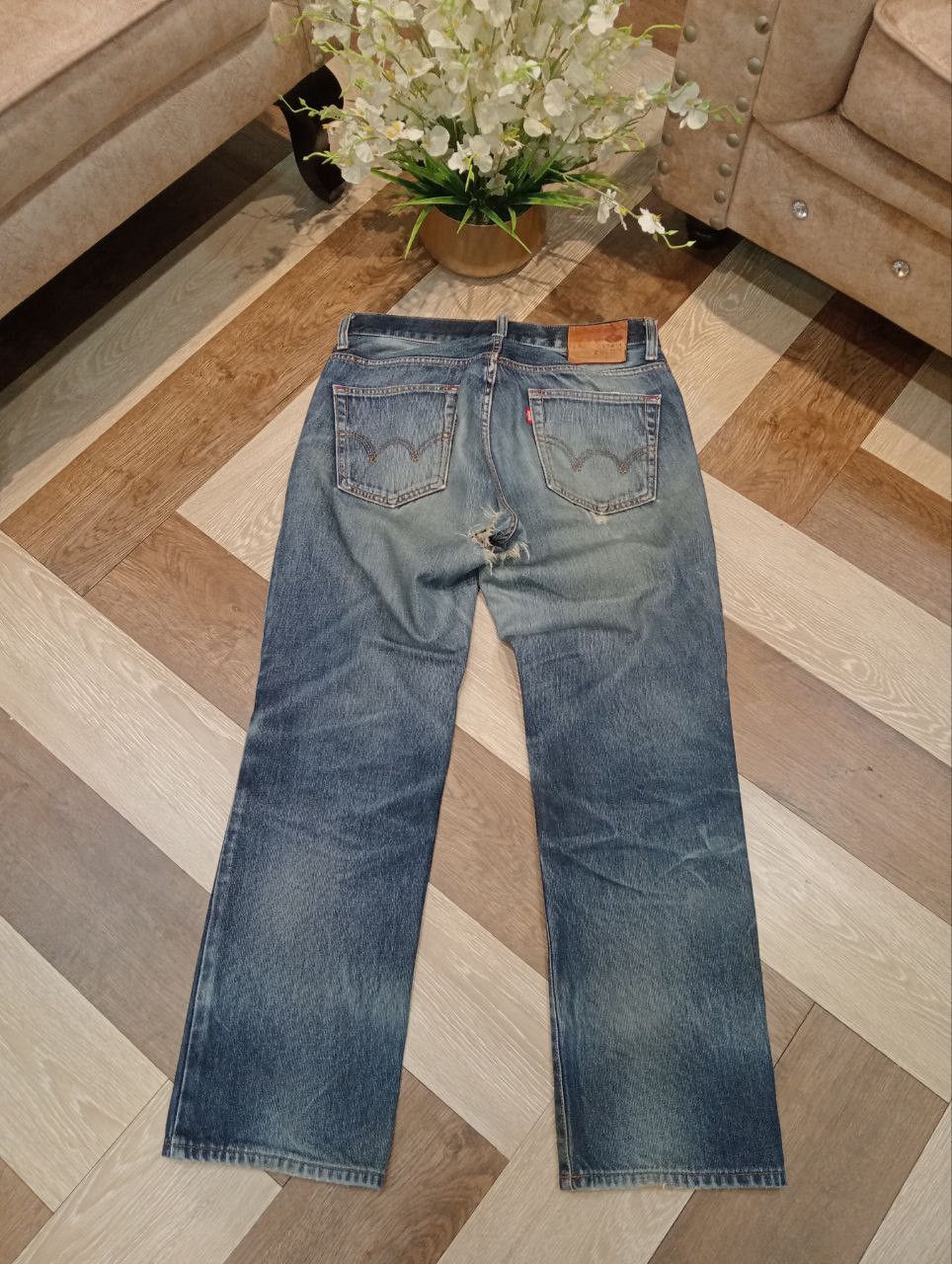 Edwin VINTAGE EDWIN ZYLON X KUSHITANI HAMAMATSU LIMITED JEANS Size US 33 - 10 Thumbnail