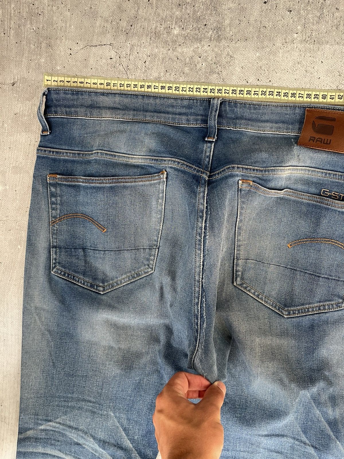 G-Star Y2K G-STAR RAW DENIM STRAIGHT JEANS JAPANEESE Size US 34 / EU 50 - 5 Thumbnail