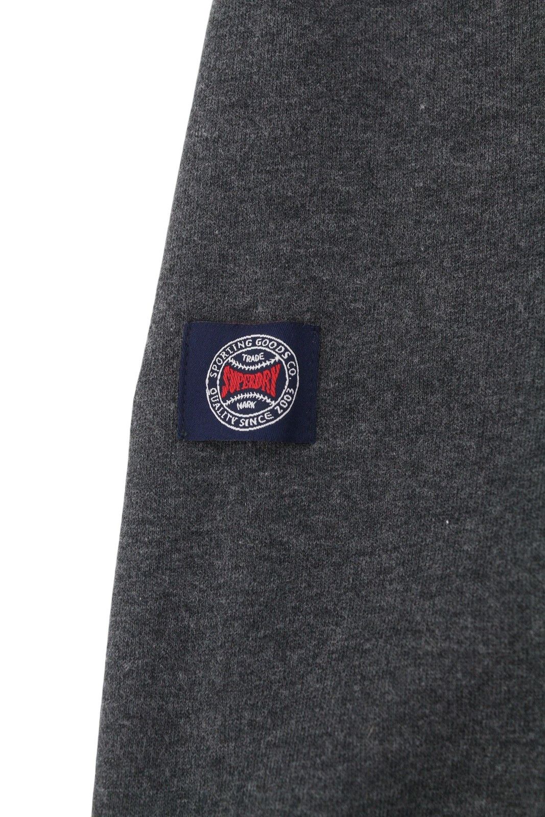 Superdry ATHLETIC VL M Grey Melange Logo Kangaroo Hoodie 87135 Size US M / EU 48-50 / 2 - 10 Thumbnail