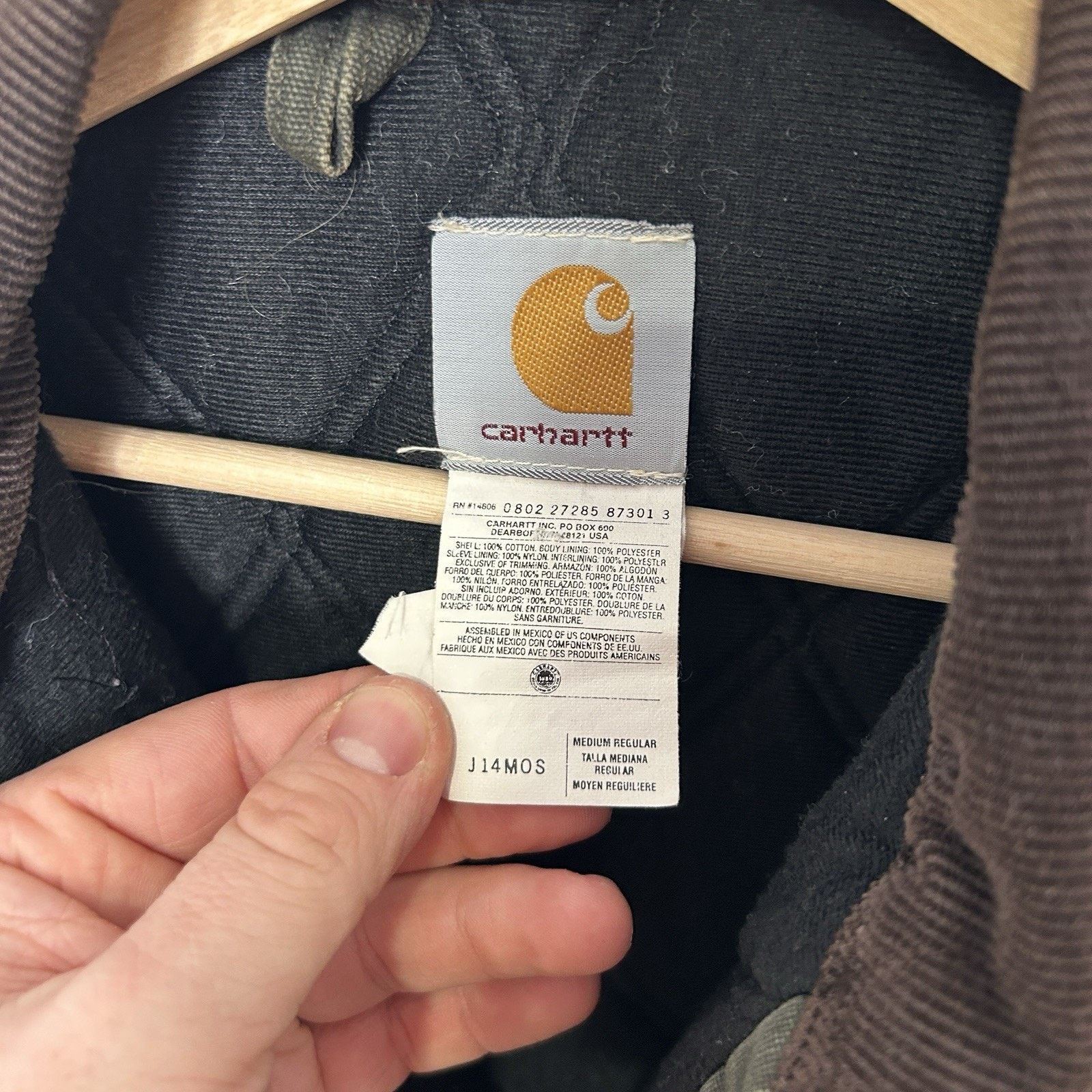 Carhartt Vintage Carhartt Quilted Santa Fe Jacket “Moss Green” J14 Size US M / EU 48-50 / 2 - 13 Thumbnail