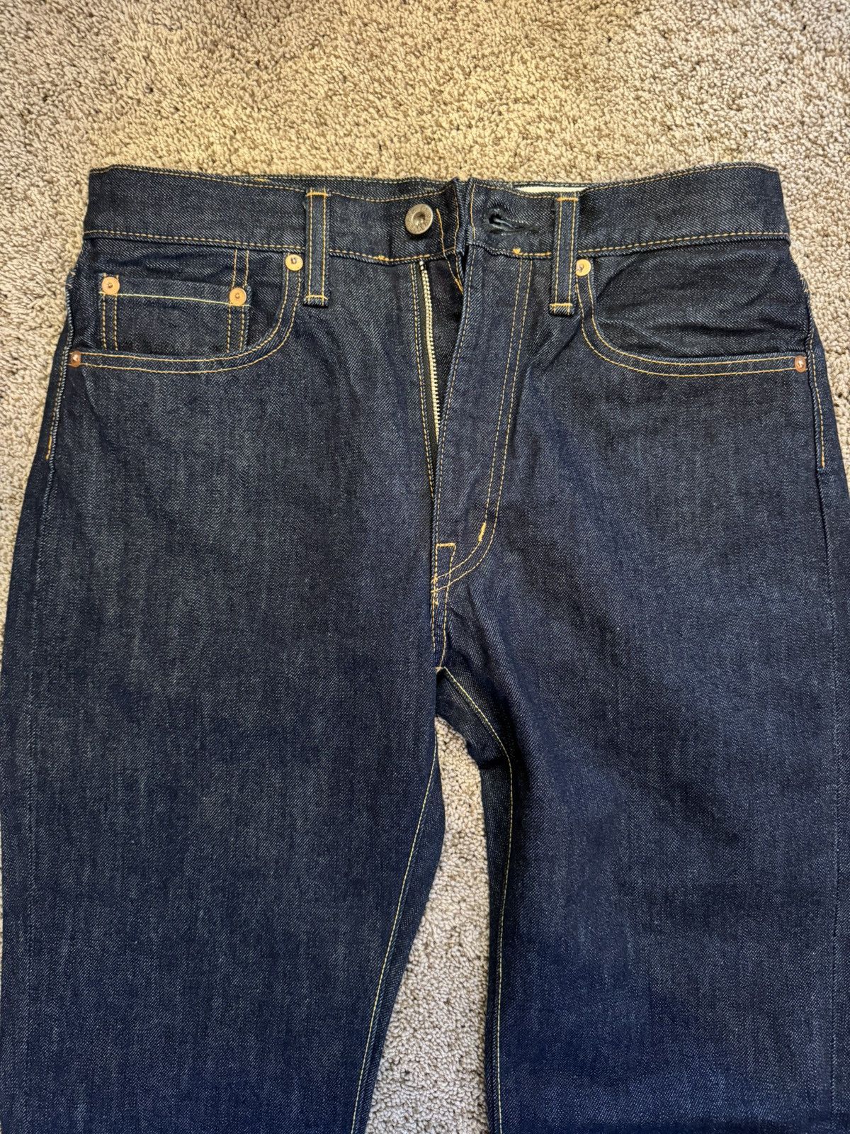 Kapital Kapital Blue Hands Flared Denim Jeans Size US 29 - 3 Thumbnail