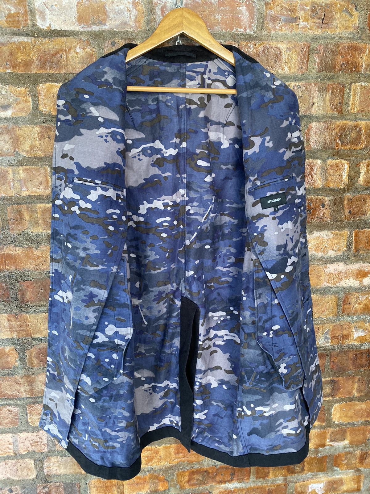 Kazuyuki Kumagai Attachment Attachment camo long jacket Size US M / EU 48-50 / 2 - 5 Thumbnail