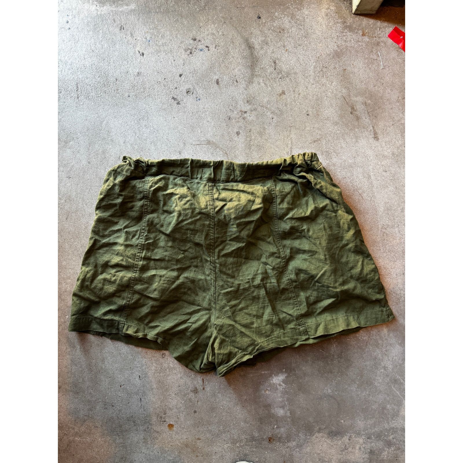 Madewell Madewell Green Twill Shorts (XL) Size 34" / US 12 / IT 48 - 2 Thumbnail