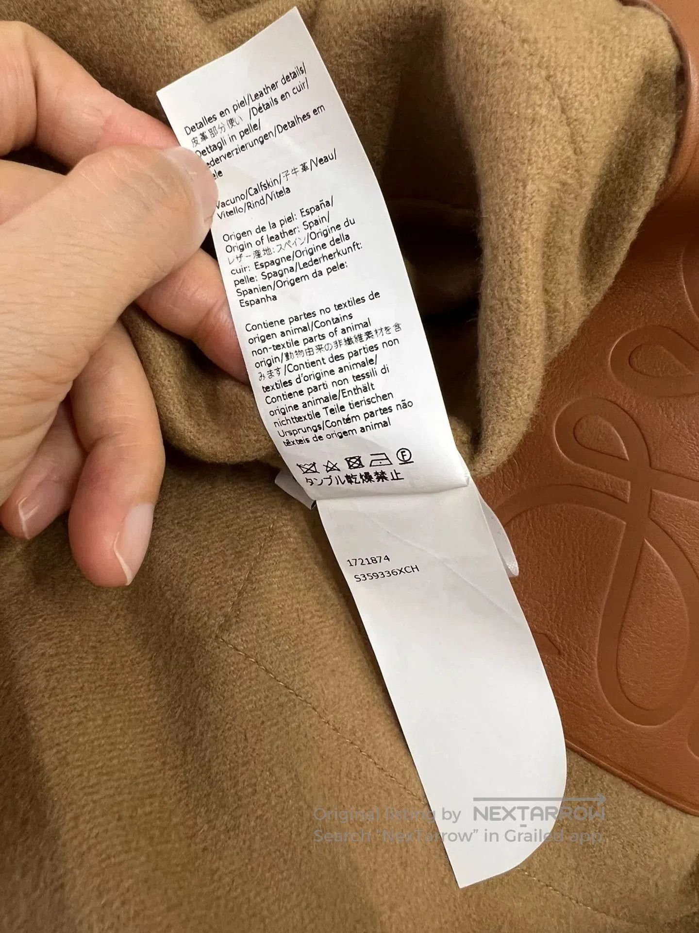 Loewe Loewe Camel Hooded Wool Coat. Size US XS / EU 42 / 0 - 5 Thumbnail