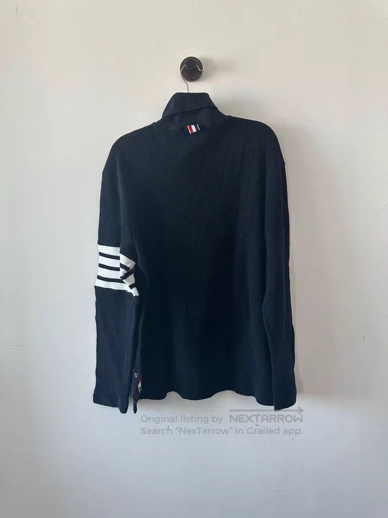 Thom Browne Thom Browne High-Neck Waffle Long Sleeve Size US M / EU 48-50 / 2 - 2 Thumbnail