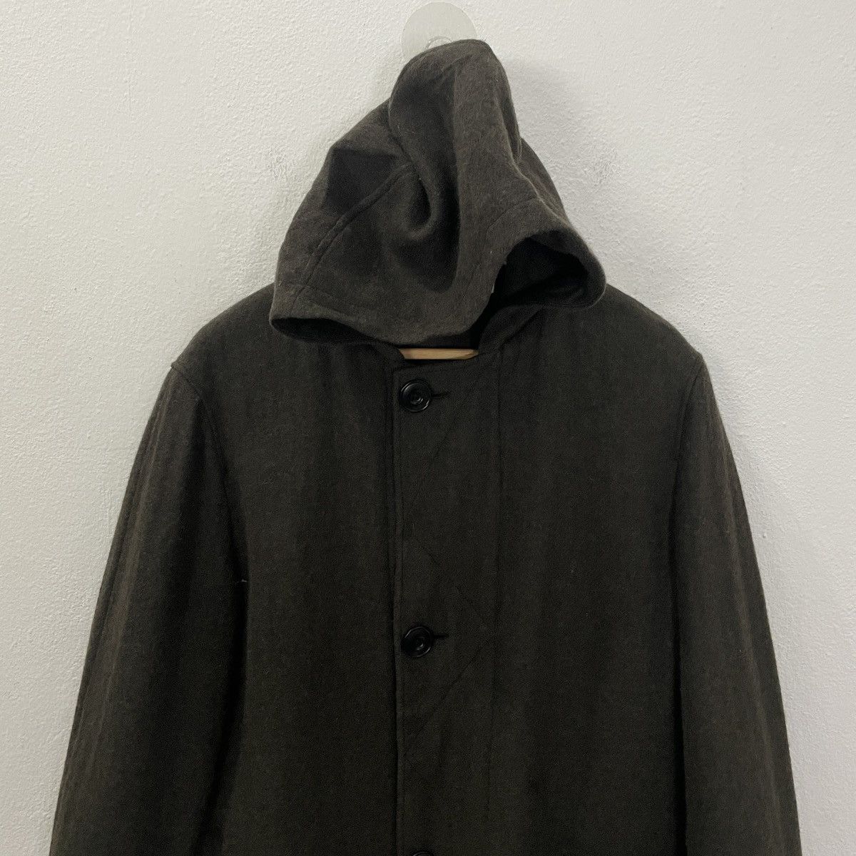 Lemaire × Uniqlo Vintage Uniqlo X Lemaire Hoodies Trench Coat Jacket Size US L / EU 52-54 / 3 - 4 Thumbnail
