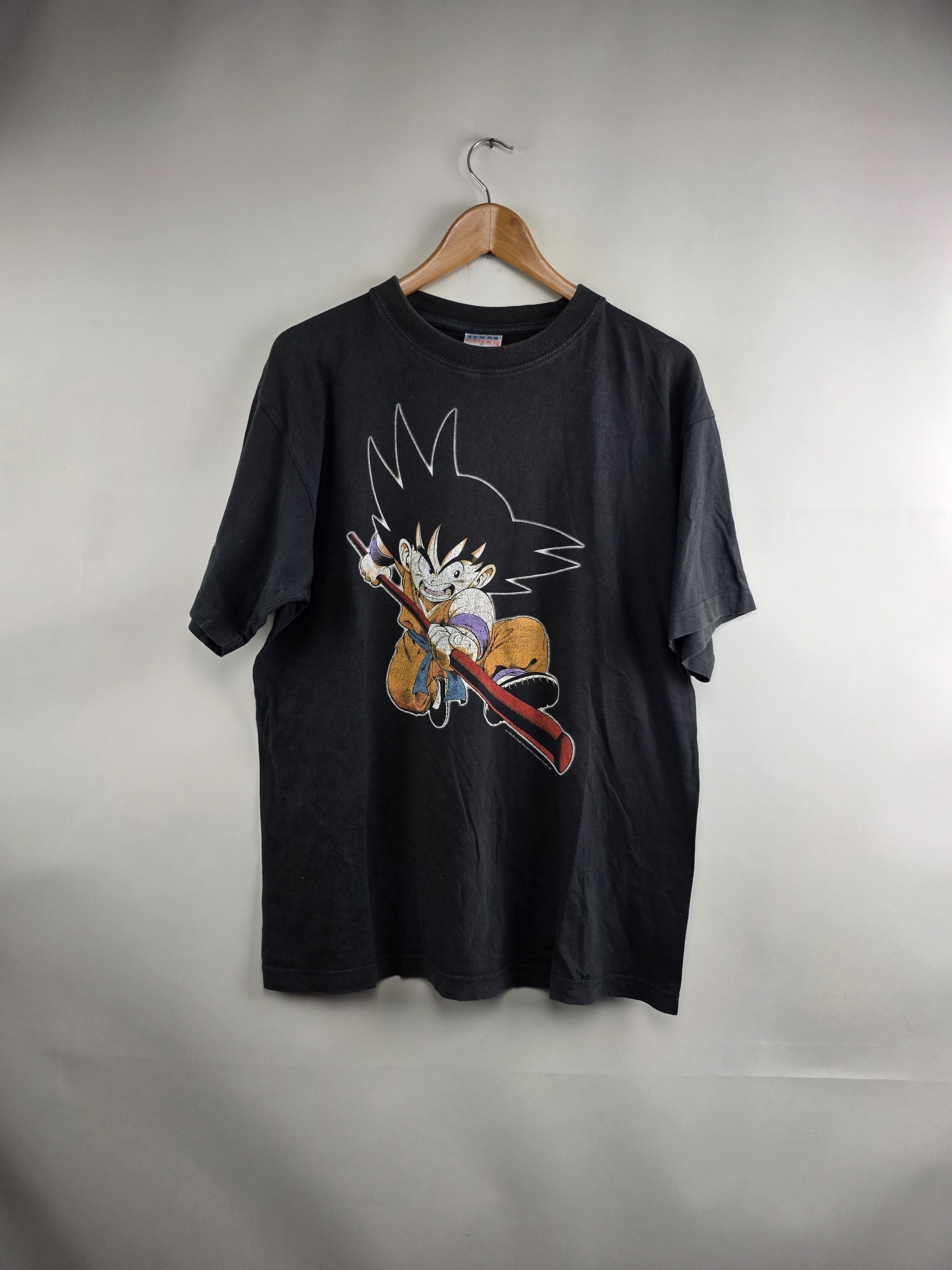Anime 90s Dragon Ball Z Kid Goku Vintage Anime tee M 21.5" 28" Size US L / EU 52-54 / 3 - 1 Thumbnail