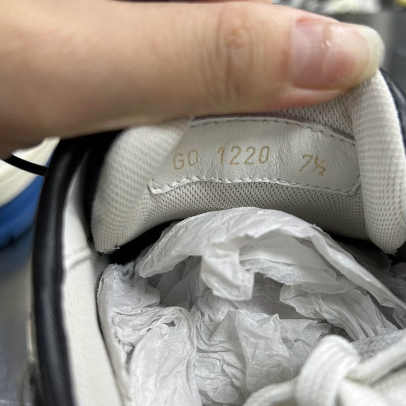 Louis Vuitton Louis Vuitton Trainer Black and Blue Sneakers -2508 Size US 8 / EU 41 - 5 Thumbnail