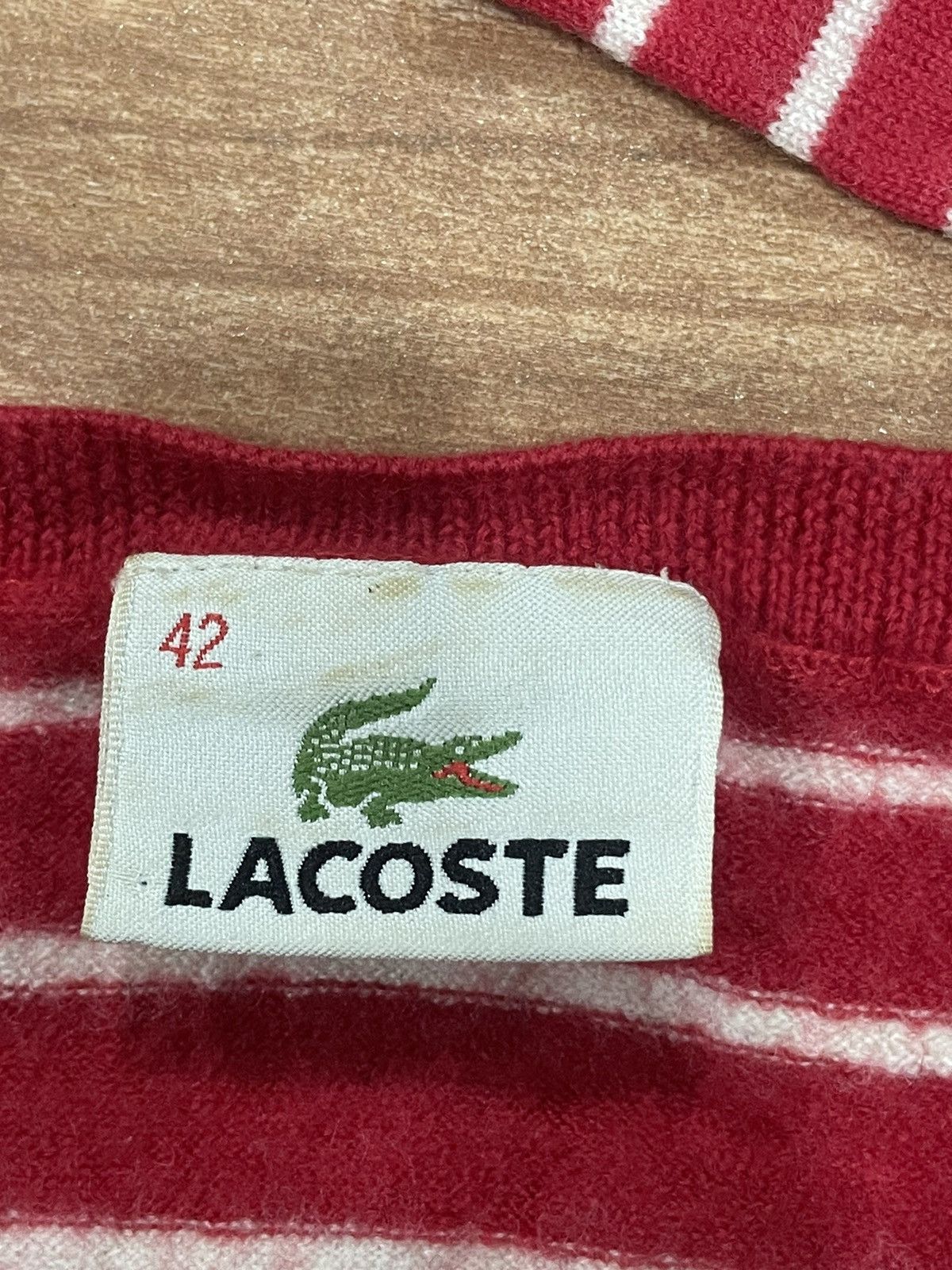 Designer × Lacoste × Vintage Lacoste sweater Size M / US 6-8 / IT 42-44 - 3 Thumbnail
