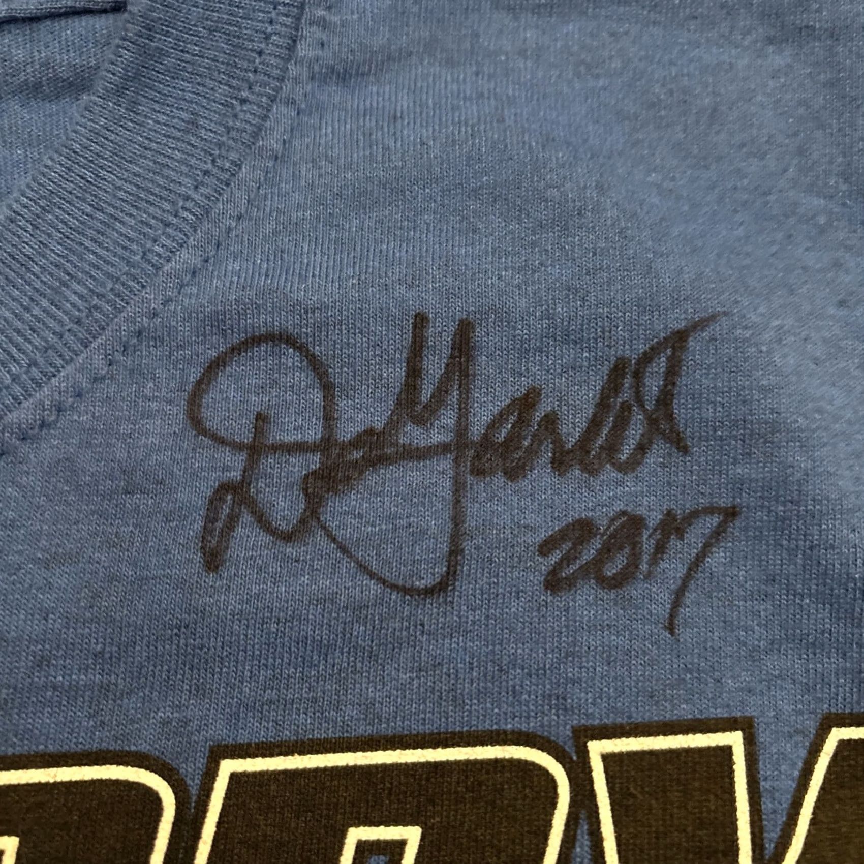 Vintage VINTAGE Big Daddy Don Garlits Museum Autographed T Shirt Blue Size L Size US L / EU 52-54 / 3 - 3 Thumbnail
