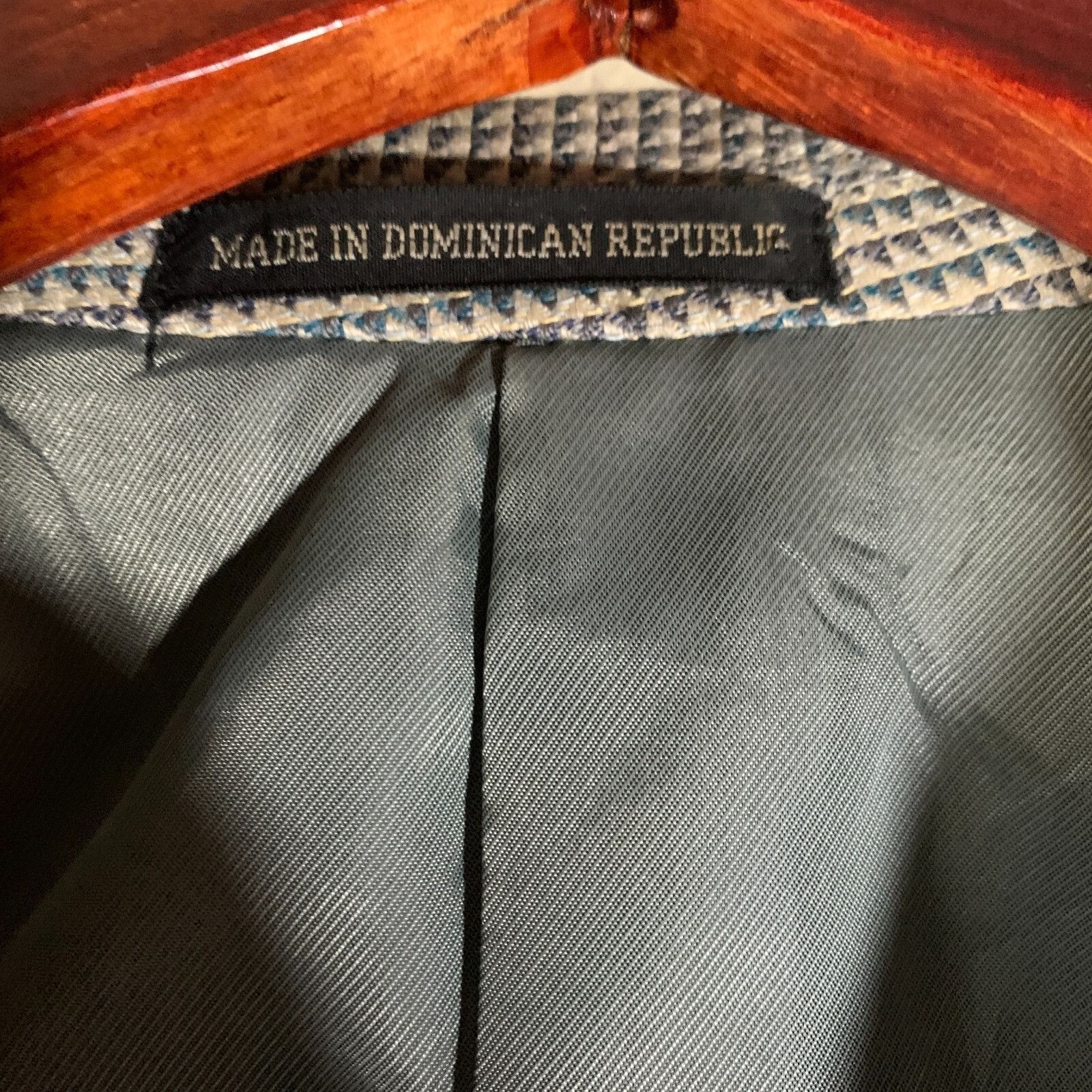 Pierre Balmain PIERRE BALMAIN Paris Mens Blazer Jacket Sz 42 Micro Plaid Ch Size 42R - 4 Thumbnail