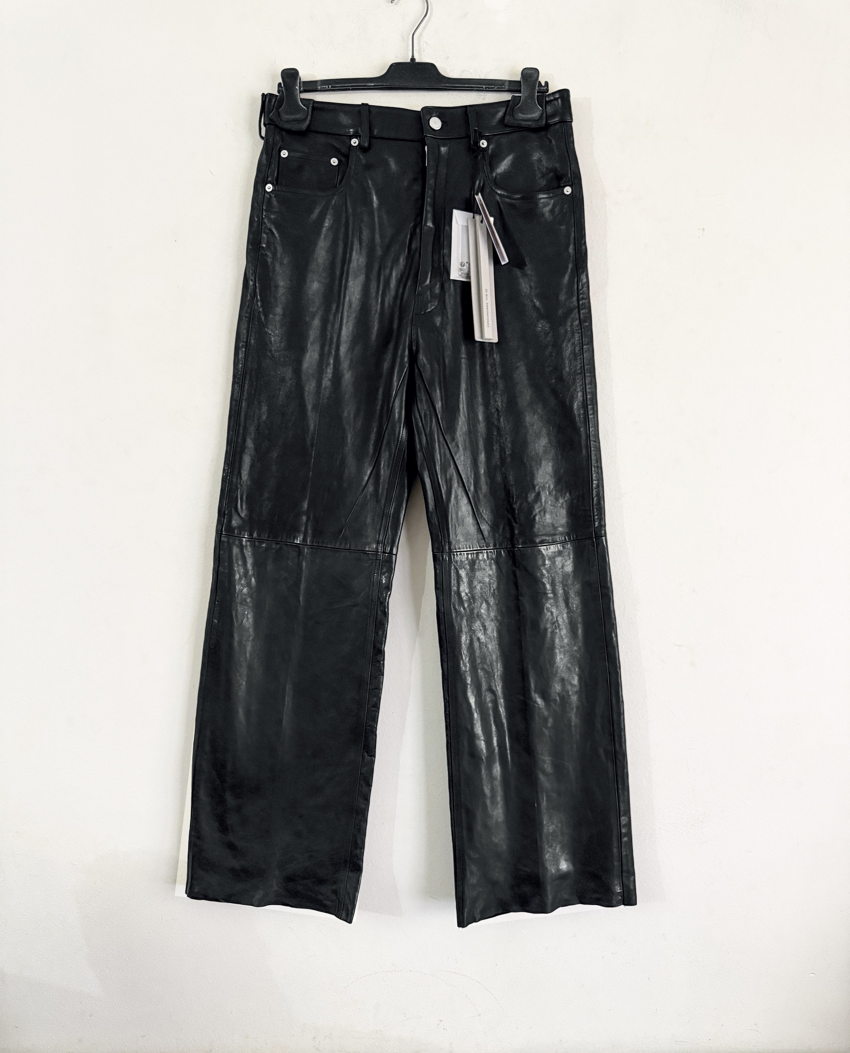Rick Owens CONCORDIANS Geth Veg Tanned Lamb Size US 30 / EU 46 - 3 Thumbnail