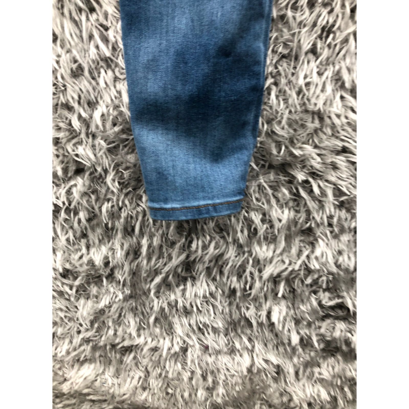 Vintage Falls Creek Jeans Skinny Size 14 Womens High Rise Dark Wash Denim Blue Size 36" / US 14 / IT 50 - 7 Thumbnail