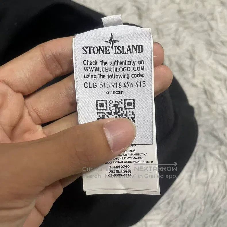 Stone Island Stone Island Double Pocket Round Neck Sweatshirt Hoodie Bl Size US XL / EU 56 / 4 - 6 Thumbnail