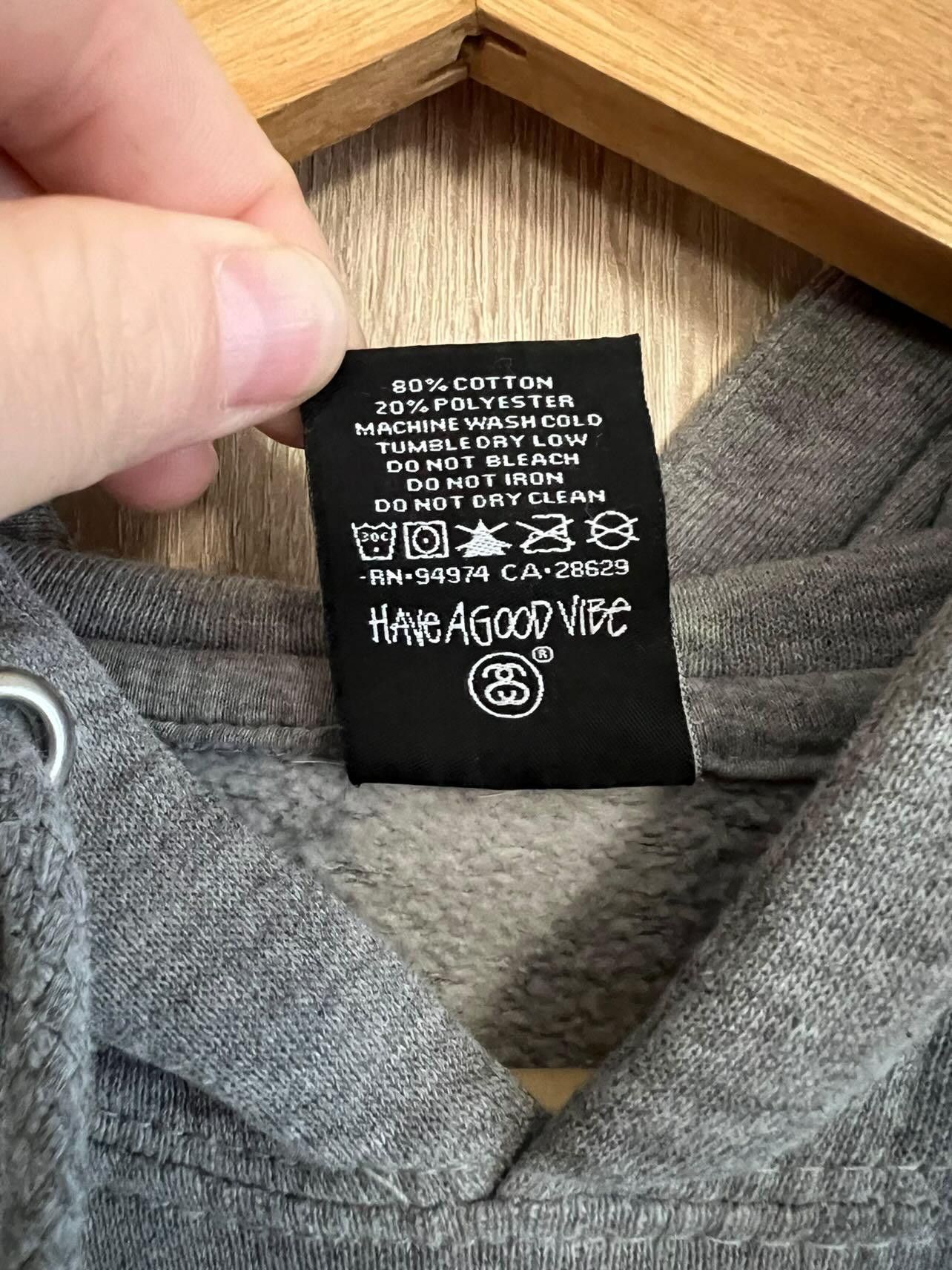 Stussy Stüssy Basic vintage Hoodie 🔥💥 Size US M / EU 48-50 / 2 - 6 Thumbnail