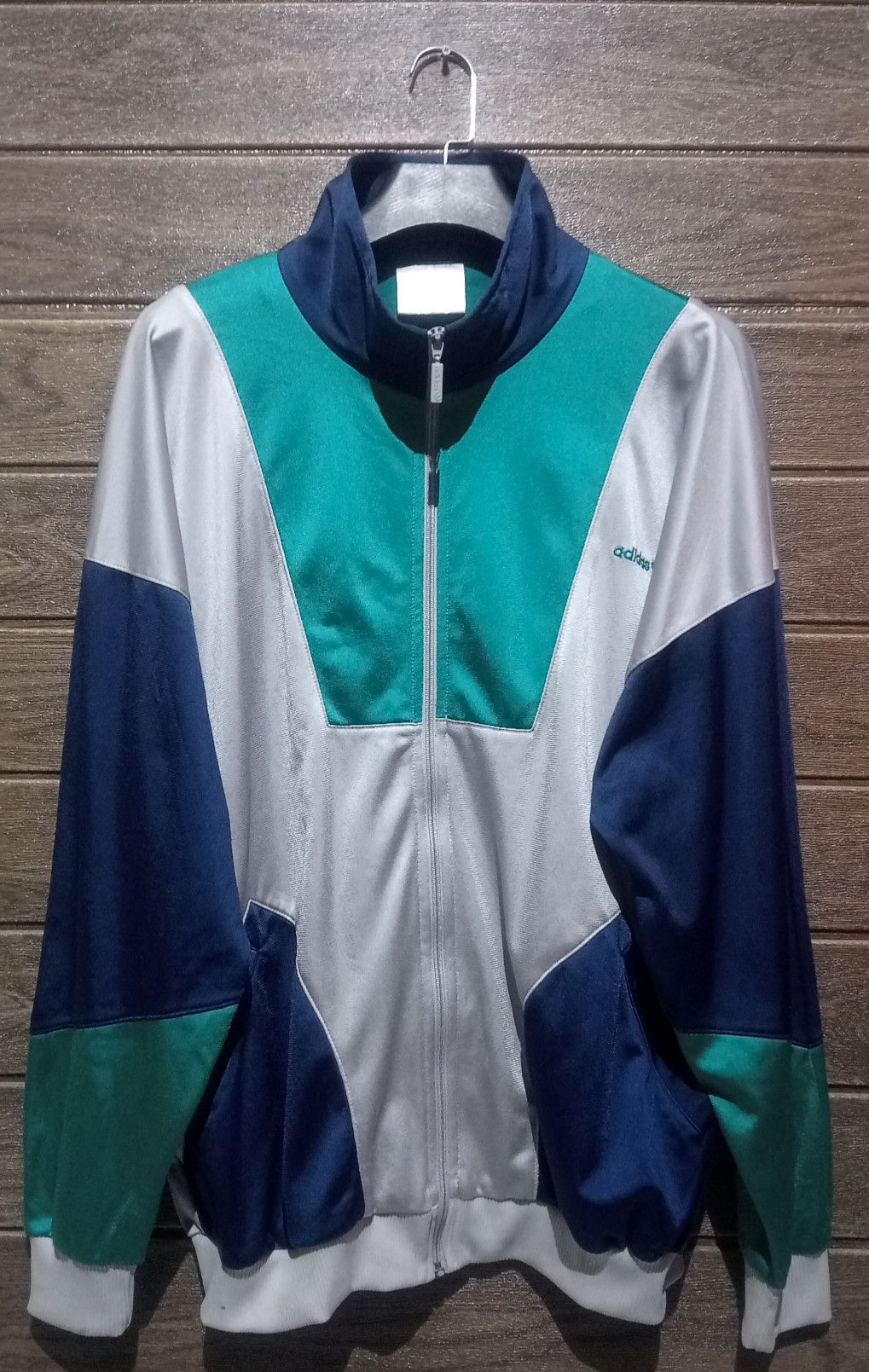 Adidas Vintage '80s Adidas Track Jacket Very Rare Size US XL / EU 56 / 4 - 1 Thumbnail