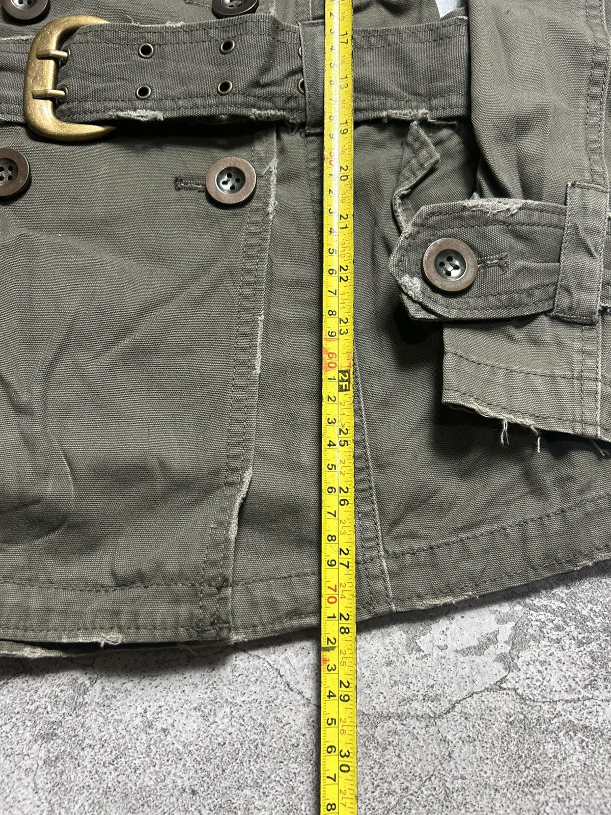 Japanese Brand Vintage Ozoc Military Jacket Size S / US 4 / IT 40 - 7 Thumbnail
