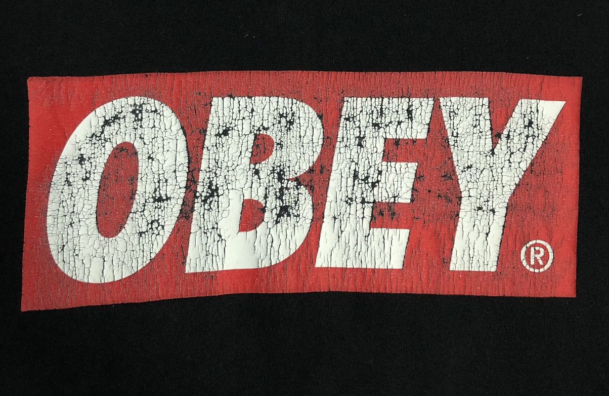Obey Vintage Obey T-Shirt Size US XL / EU 56 / 4 - 3 Thumbnail