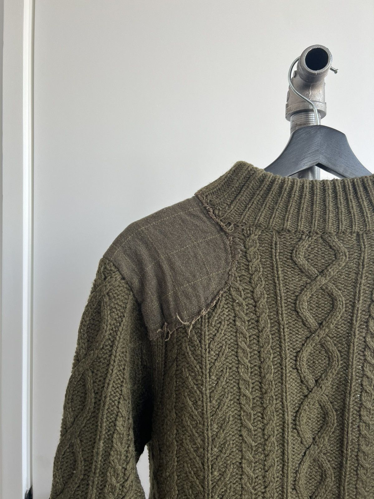 Junya Watanabe AW06 Taxi Driver Cable-Knit Commando Sweater Size US S / EU 44-46 / 1 - 5 Thumbnail