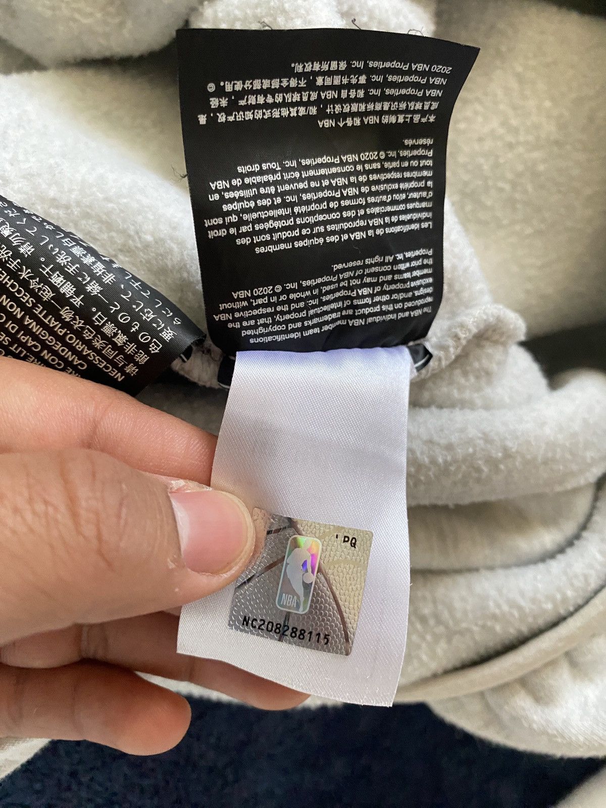 Essentials × Fear of God Essentials Fear of God NBA Hoodie Size US XS / EU 42 / 0 - 9 Thumbnail