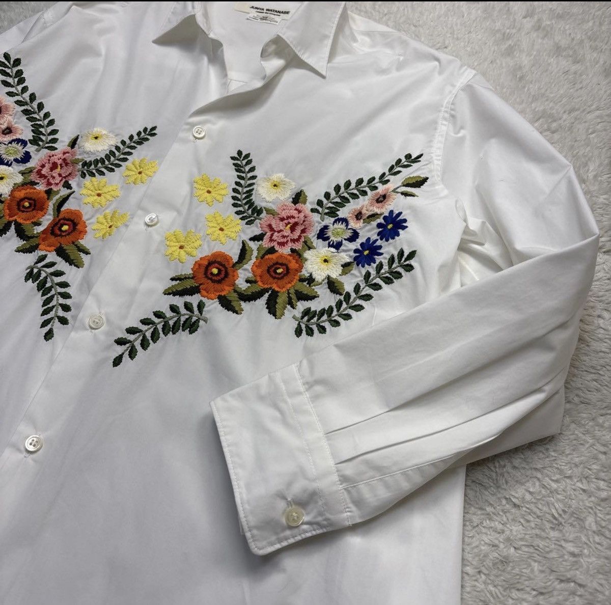 Junya Watanabe JUNYA WATANABE COMME des GARCONS oversized shirts flower Size US XS / EU 42 / 0 - 5 Thumbnail