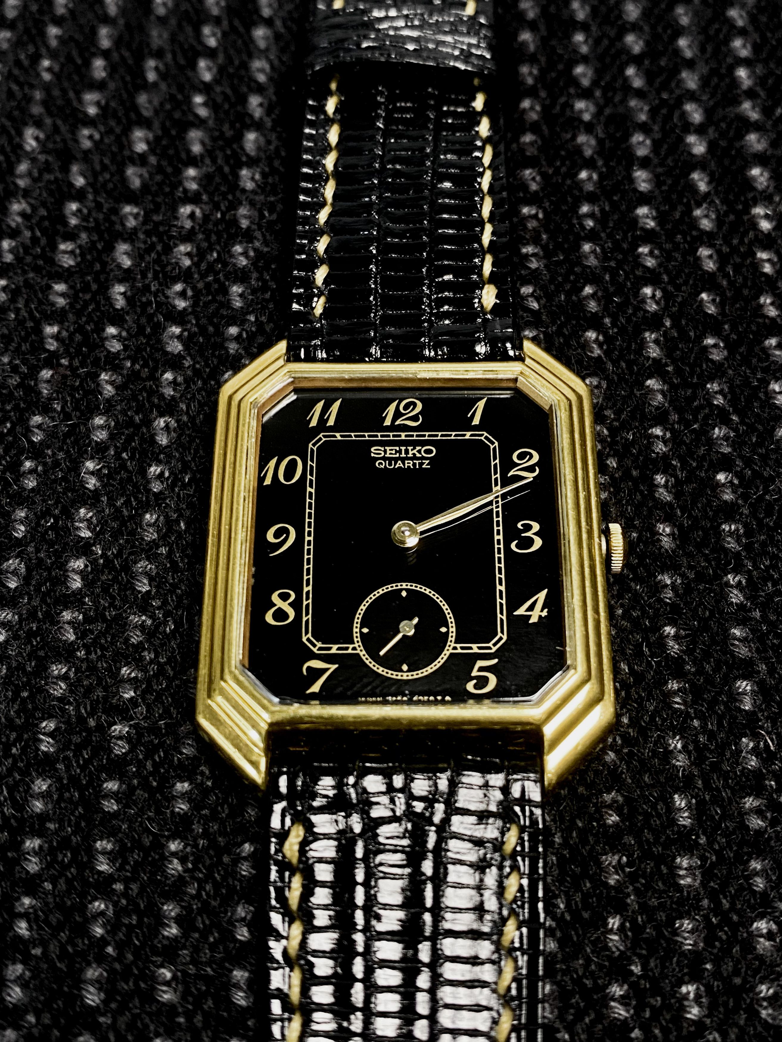 Seiko × Vintage 💥 Vtg 80's Seiko Sub Second Octagon Size ONE SIZE - 2 Thumbnail