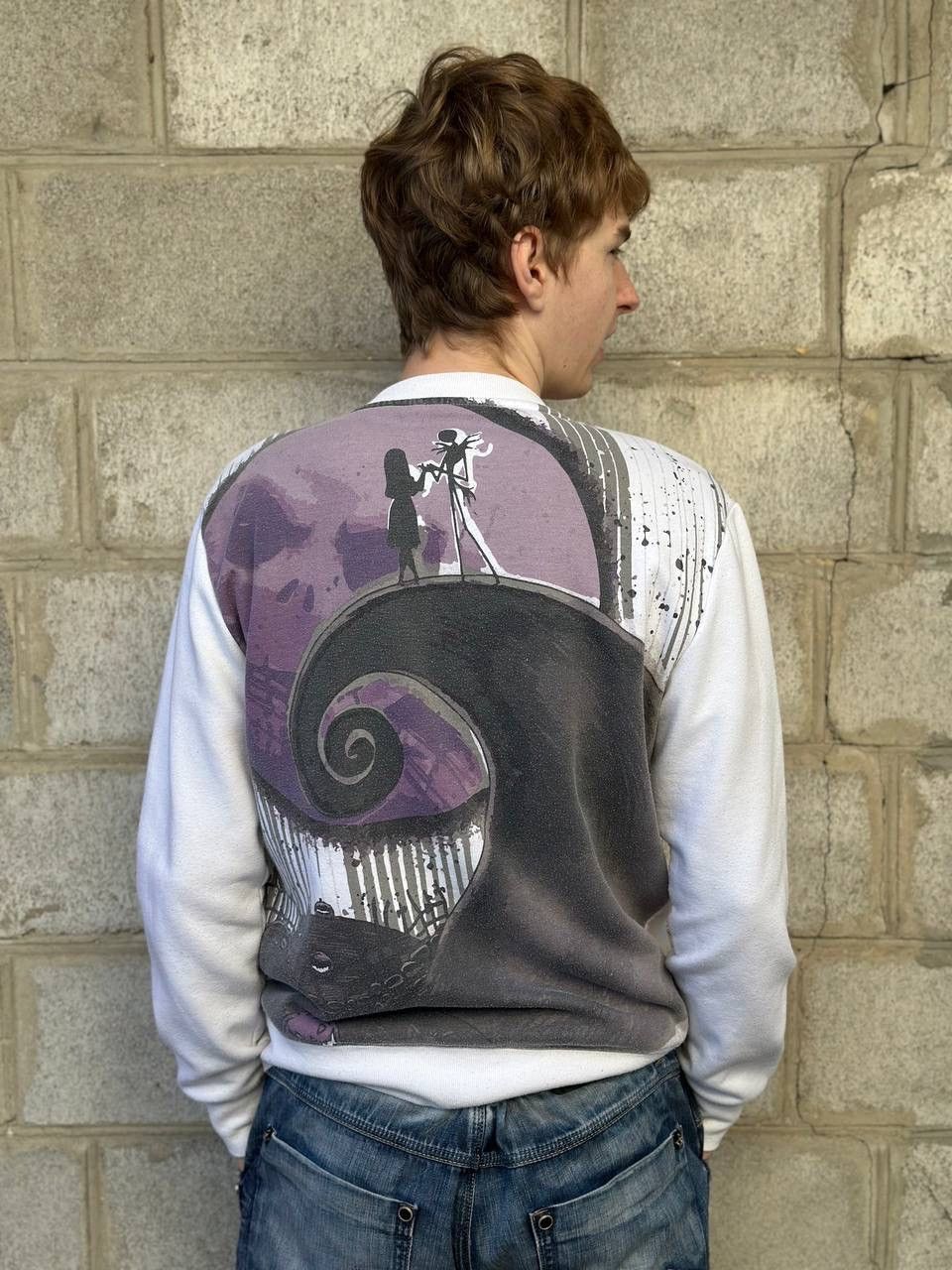 Disney VTG Disney Sweatshirt Big Logo The Nightmare Before Christma Size US M / EU 48-50 / 2 - 1 Thumbnail