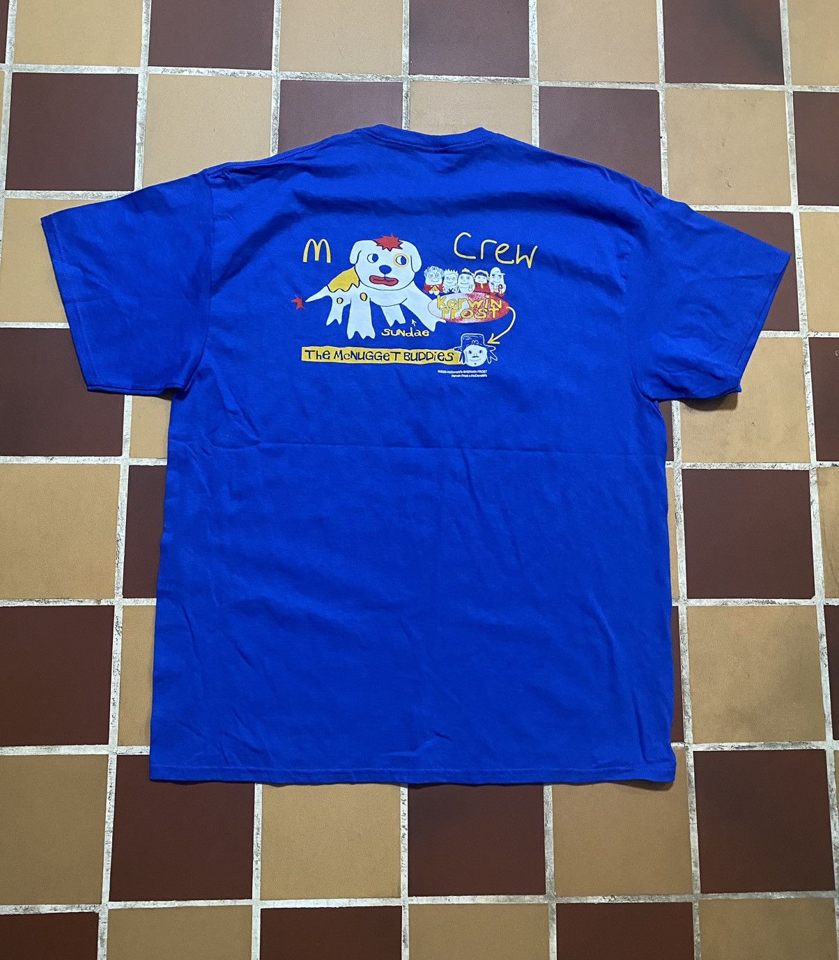 Asspizza Rare Kerwin Frost McDonald’s Crew Shirt Size US XL / EU 56 / 4 - 3 Thumbnail