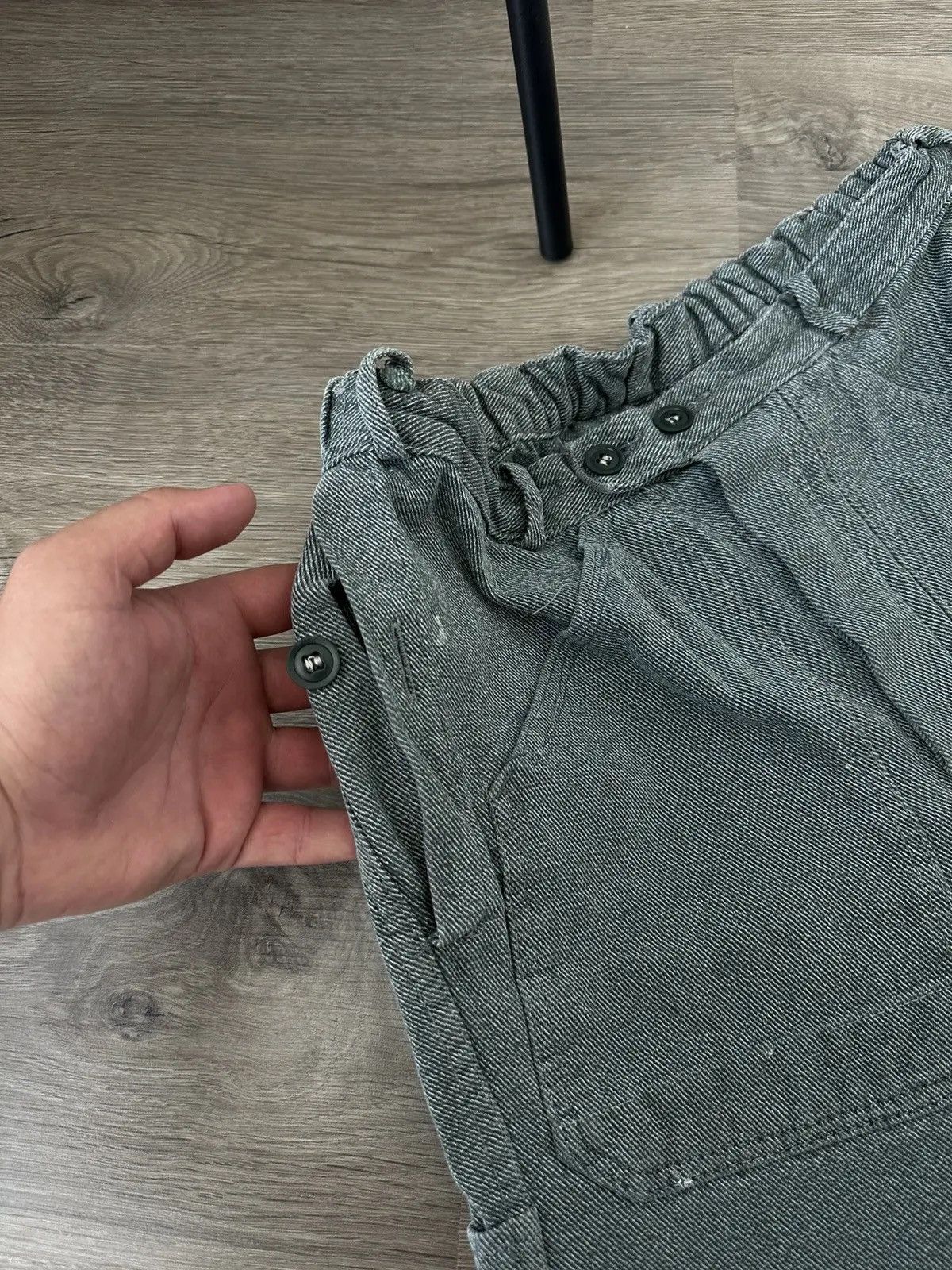 Japanese Brand Vintage Swiss Army Work 60s Faded Distressed Baumwolle Pants Size US 30 / EU 46 - 4 Thumbnail
