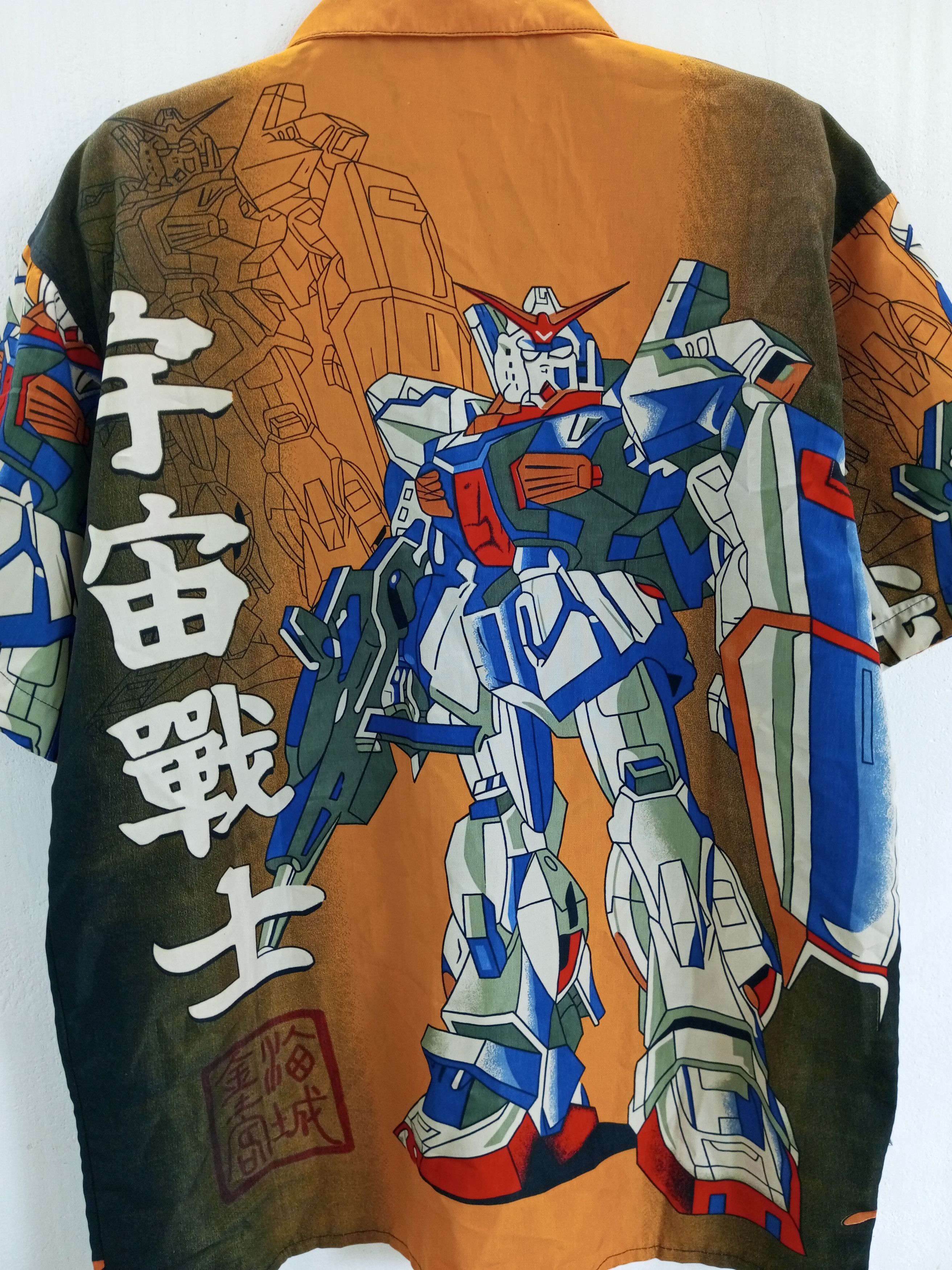 Anime Anime Gundam All Over Print Shirt Size US L / EU 52-54 / 3 - 11 Thumbnail