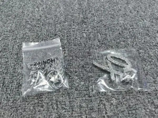 VIBE The Weeknd XO Necklace & Chain Set Silver Size ONE SIZE - 8 Thumbnail