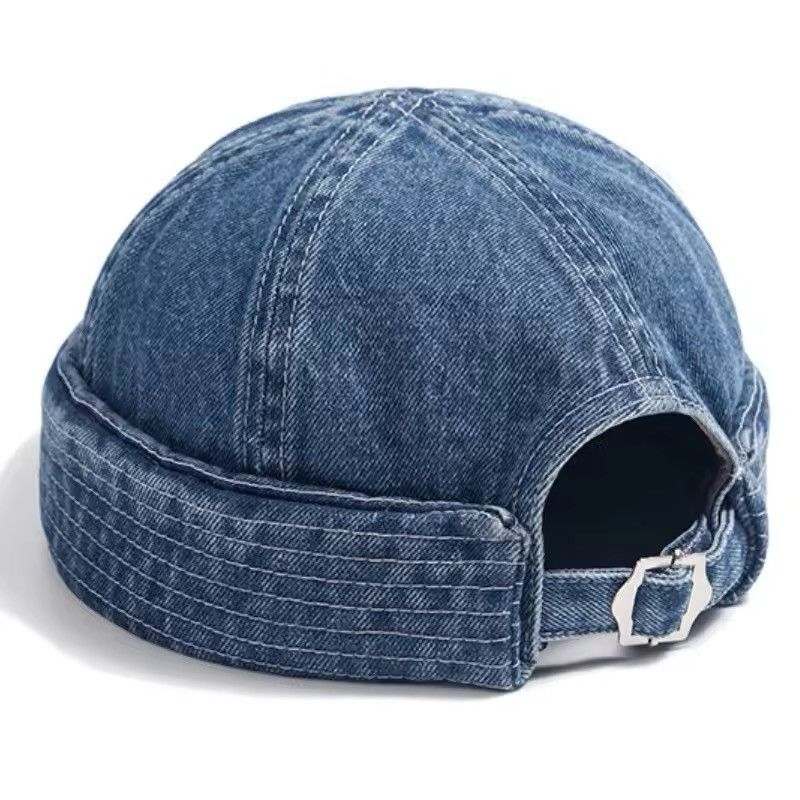Other Vintage Denim Brimless Melon Cap Size ONE SIZE - 1 Thumbnail