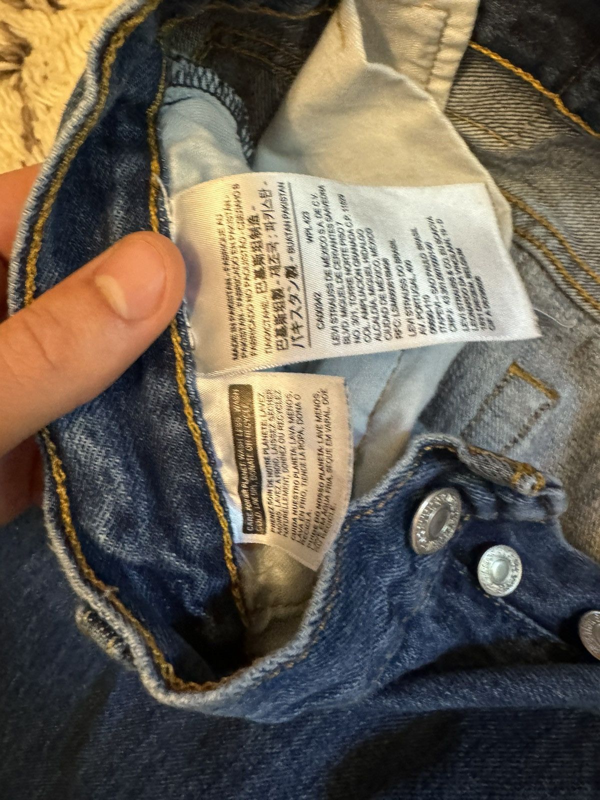 Levi's × Levi's Vintage Clothing × Vintage Levi’s jeans Size US 34 / EU 50 - 3 Thumbnail