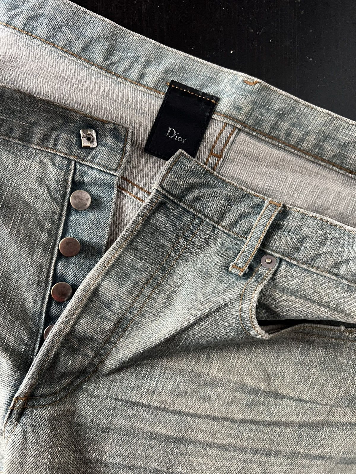 Hedi Slimane Dior x hedi silmane bleu claire Size US 33 - 5 Thumbnail
