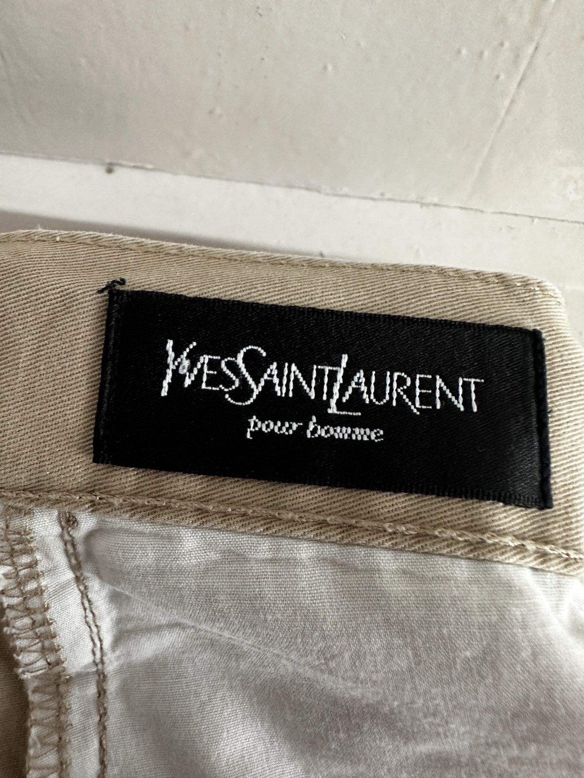 Yves Saint Laurent Yves Saint Laurent x jeans x vintage x 90s x drip Size US 34 / EU 50 - 11 Thumbnail