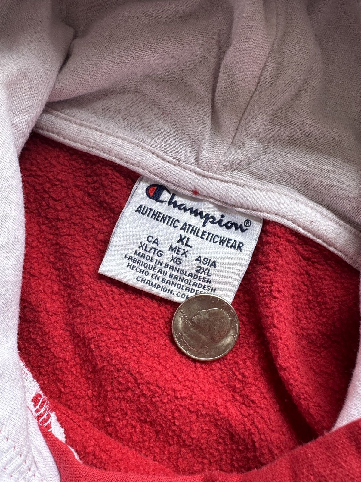 Champion Alabama Crimson Tide Hoodie Size US XL / EU 56 / 4 - 4 Thumbnail