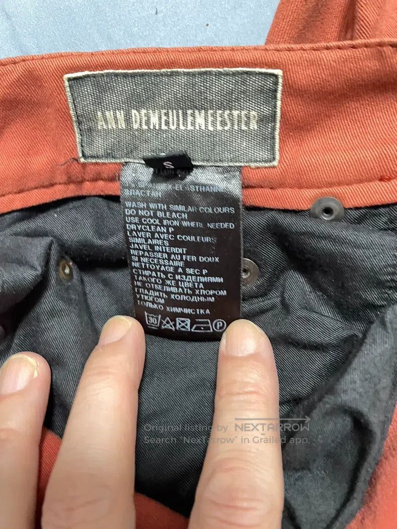 Ann Demeulemeester Ann Demeulemeester size S Show model denim jeans Size 27" / US 4 / IT 40 - 4 Thumbnail