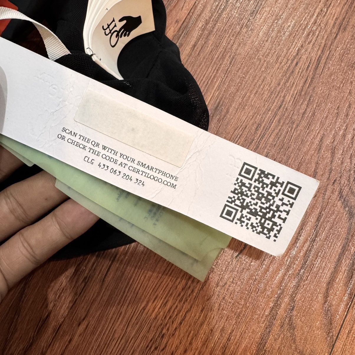 Off-White Off white Logo Band Active Bra in Stretch Nylon Size S / US 4 / IT 40 - 10 Thumbnail