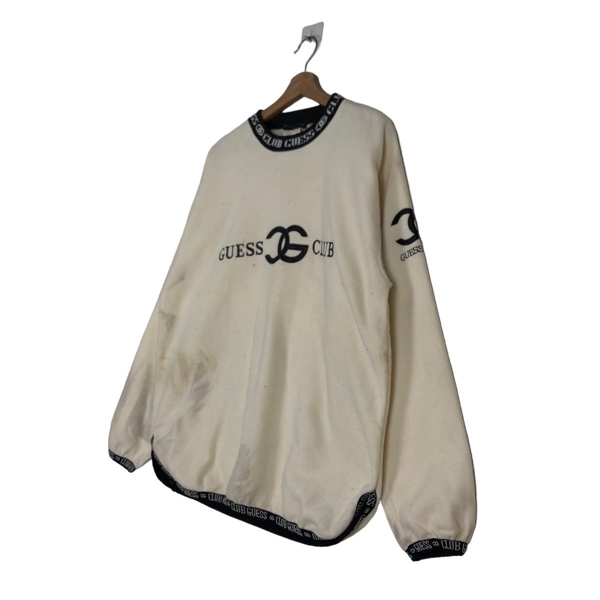 Guess 🔥Vintage Sweatshirt Guess Big Logo Size US L / EU 52-54 / 3 - 2 Thumbnail