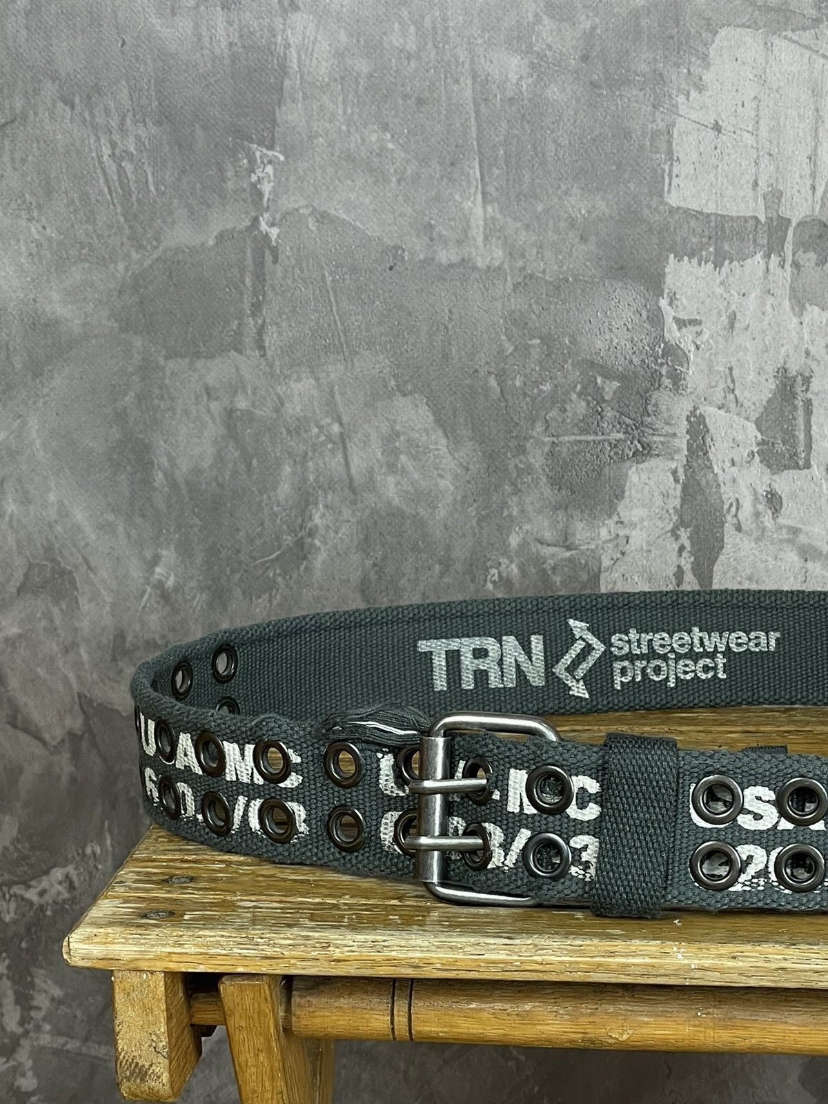 Japanese Brand × Vintage Y2K Military Distressed archival Japan Avant style belt Size ONE SIZE - 2 Thumbnail
