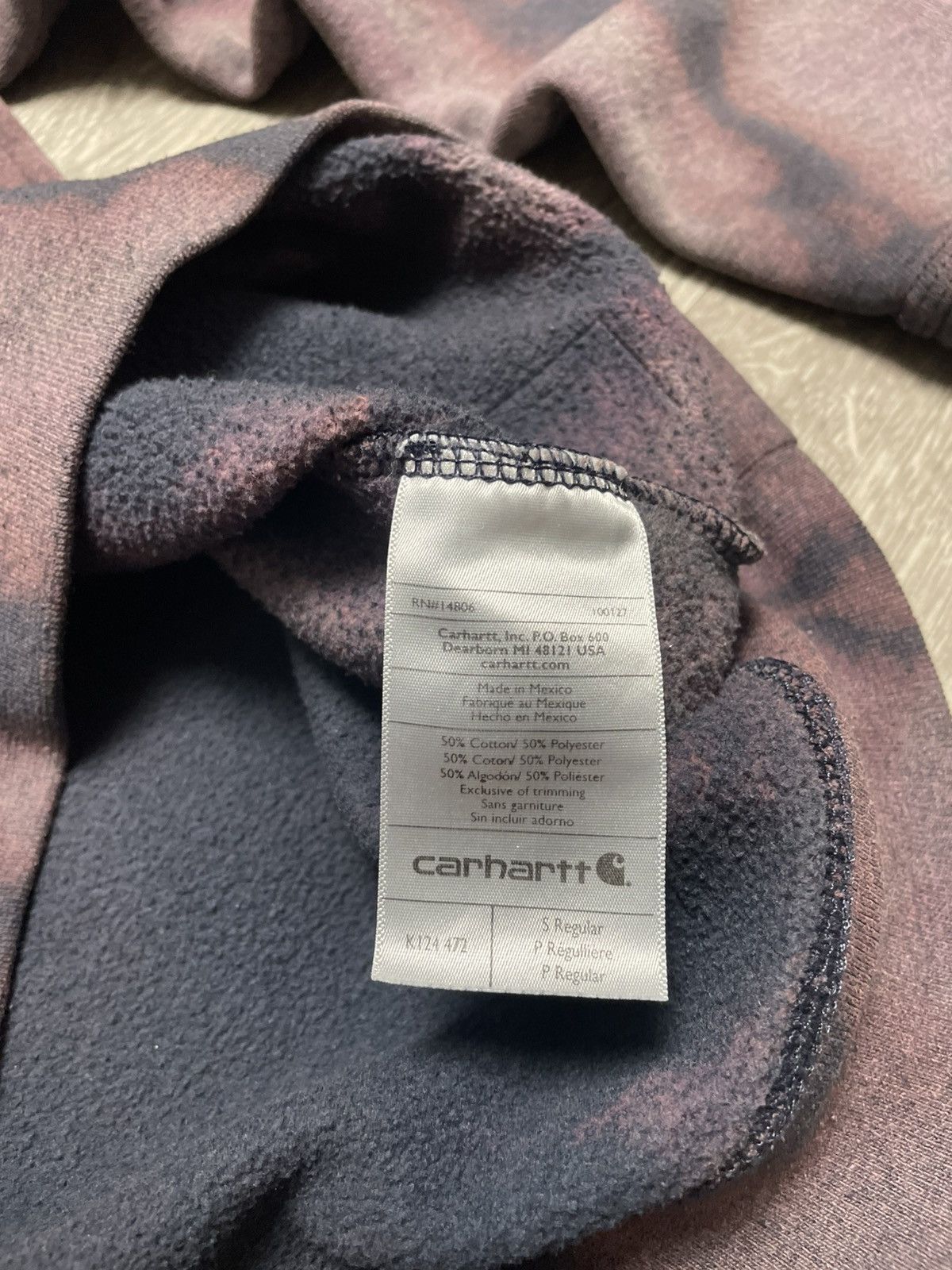 Carhartt Vintage Carhartt Tie Dye Sweatshirt Crewneck Custom Y2K Size US S / EU 44-46 / 1 - 8 Thumbnail