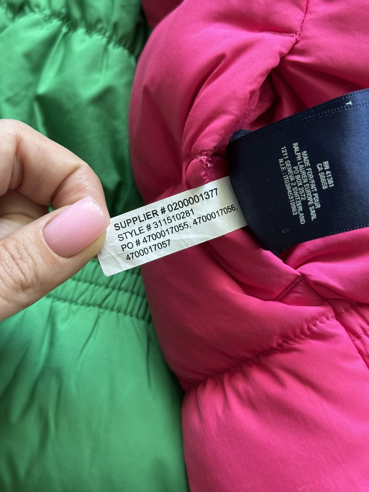 Designer × Polo Ralph Lauren × Ralph Lauren Polo Ralph Lauren kids 2t reversible puffer down vest Size XXS / US 00 / IT 34 - 13 Thumbnail