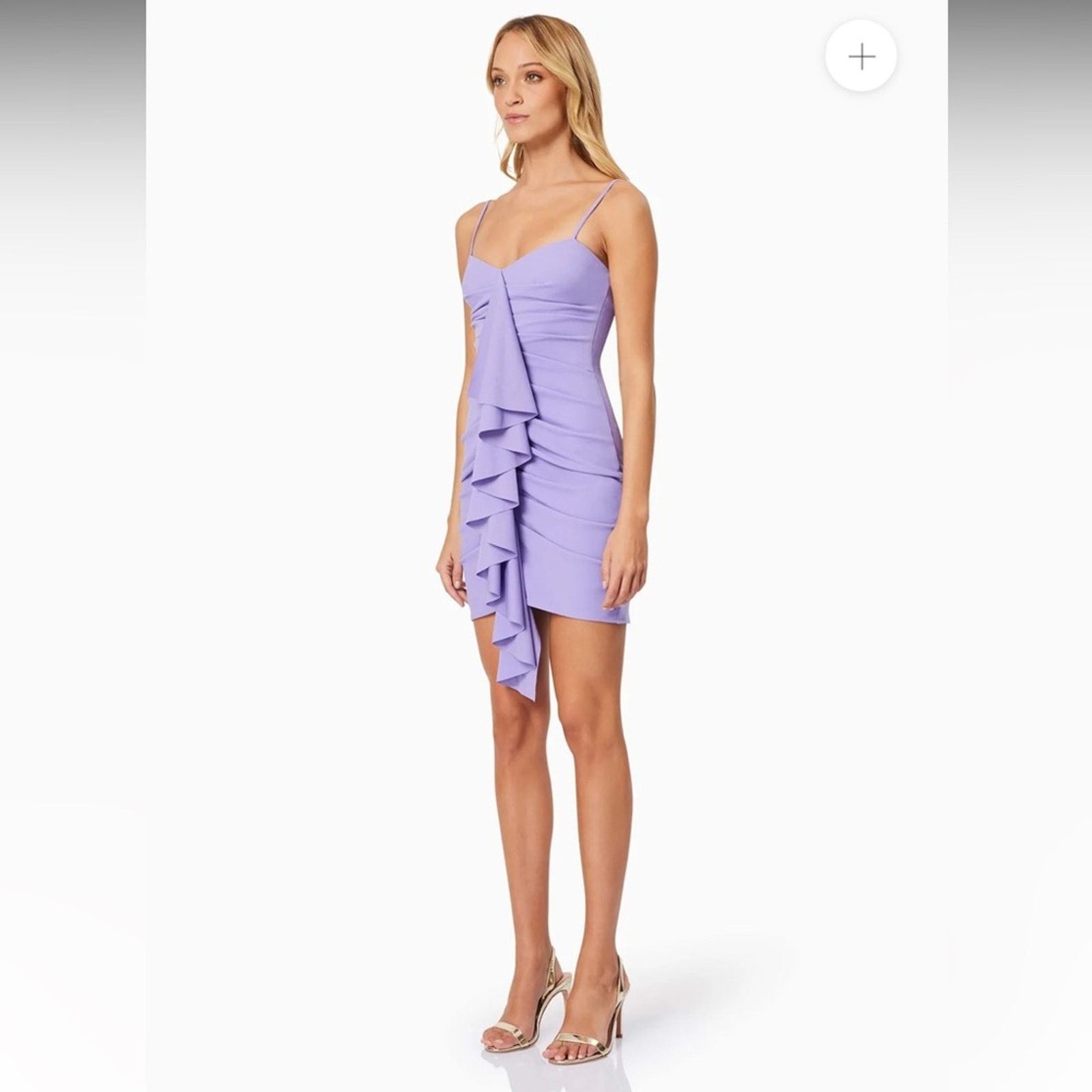 ELLIATT NWT Elliatt $265 BLACK Ruffle Dress Size S Size S / US 4 / IT 40 - 4 Thumbnail