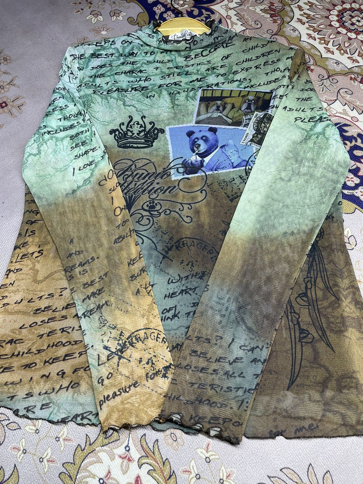 If Six Was Nine Japanese brand Kunio turtleNeck inspired Jean Paul Gaultier Size S / US 4 / IT 40 - 8 Thumbnail