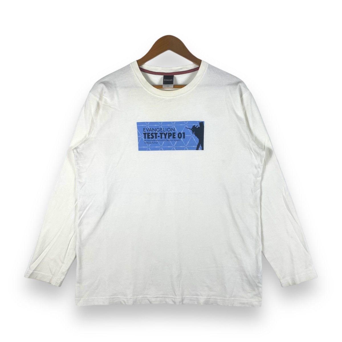 Anime × Japanese Brand EVANGELION Test-Type 01 Anime Long Sleeve Tee Shirt Size US L / EU 52-54 / 3 - 1 Thumbnail