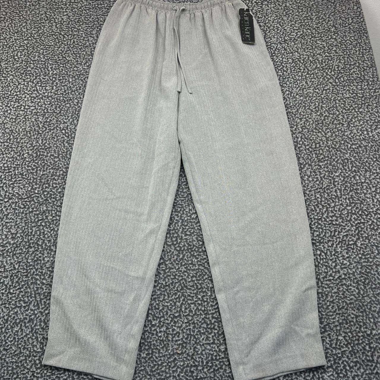 Other Vintage Karen Kane Pants Women 14 Pull On Drawstring 31x31 Size 31" - 1 Thumbnail
