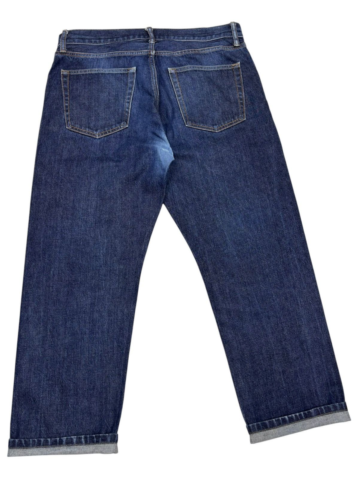 Undercover × Uniqlo Vintage Uniqlo Japan Selvedge Distressed Denim Jeans Size US 35 - 7 Thumbnail