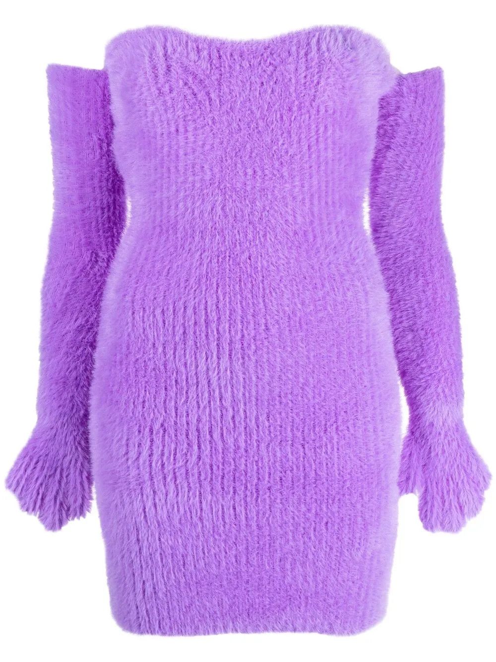 Off-White o1y1125 Mini Dress in Mauve Size XS / US 0-2 / IT 36-38 - 1 Thumbnail